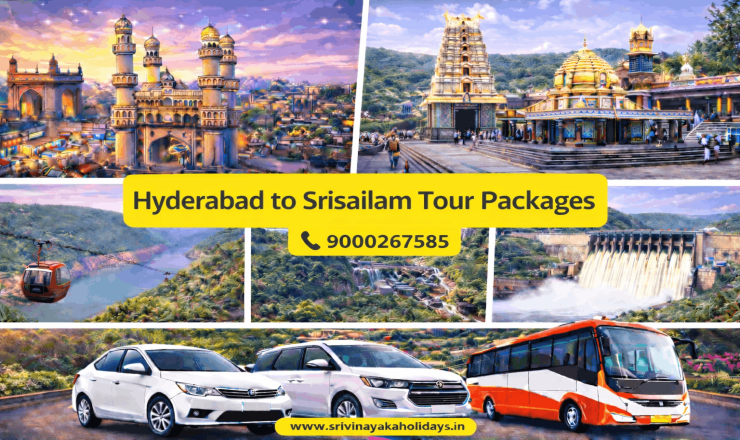 Hyderabad to Srisailam Tourism Packages